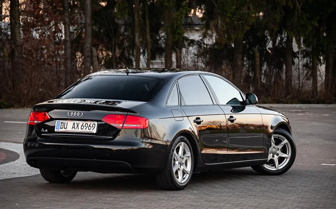 Audi A4 cena 28990 przebieg: 201547, rok produkcji 2008 z Orzysz małe 596